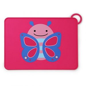 مفرش طاولة الاكل للأطفال الصغار من سكيب هوب, فراشة – Skip Hop Little Kids Eating Table Place Mat, Butterfly