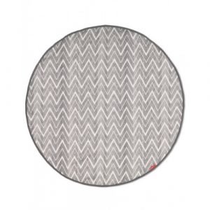 سجادة سفري امسك أند جو الدائرية من  سكيب هوب، رمادي متعرج – Skip Hop Grab & Go Round Trip Travel Mat
