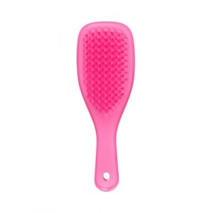 جهاز فك تشابك الشعر المبلل الصغير من تانجل تيزر – وردي لامع – Tangle Teezer Mini Wet Detangler – Glitter Pink