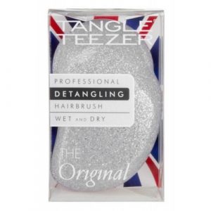 فرشاة من تانجل تيزر الأصلي – ناعم وهش – أرجواني فضي لامع – Tangle Teezer The Original Iris Sparkle – Silver Glitter / Lilac