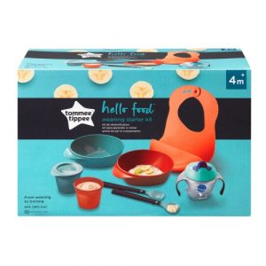 مجموعة لتغذية الطفل من تومي تيبي لعمر +4 اشهر – Tommee Tippee Kit for Food Diversification, +4 Months