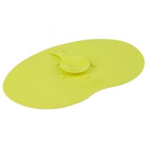 قاعدة سحرية للصحون تمنع انسكابهم من تومي تيبي, اللون الليموني – Tommee Tippee Explora Magic Mat, Lime