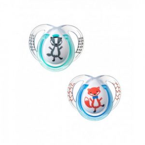 لهايات فن ستايل من تومي تيبي من 0-6 شهور – Tommee Tippee Fun Style Soothers 0-6 months