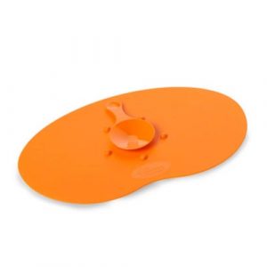 قاعدة سحرية للصحون تمنع انسكابهم من تومي تيبي, اللون البرتقالي – Tommee Tippee Explora Magic Mat, Orange