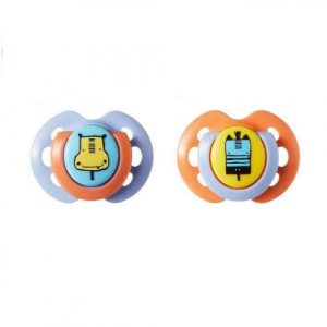 لهايات فن ستايل من تومي تيبي من 0-6 شهور – Tommee Tippee Fun Style Soothers 0-6 months