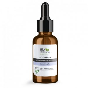 زيت التوازن الحيوي – مصل لوميسكين سوبر سوبر 4٪ خال من تغير اللون من  بيو بالانس – Biobalance – Discoloration Free Lumiskin 4% Super Serum