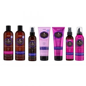 مجموعة العناية بالشعرالمجعد، من هاسك – Hask Curl Kit 7 Discount