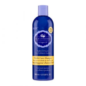 شامبو بزيت الارغان والبابونج المغذي للشعر، من هاسك – Hask Blonde Care Shampoo, Blue Chamomile and Argan Oil, 355ml