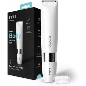 الة ازاله شعر الجسم الصغيرة من براون – Braun Grooming Body Goodbye Hair