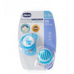 لهاية فيزيو لايت, باللون الزهري، 16-36 شهرًا ، قطعتان من شيكو – Chicco Soother Physio Light Pacifier, Pink Color, 16-36 Months, 2 Pieces