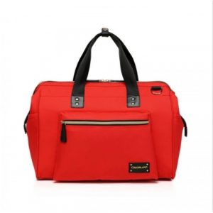 حقيبة حفاضات من كولورلاند – أحمر – Colorland Diaper Bag Tote – Red