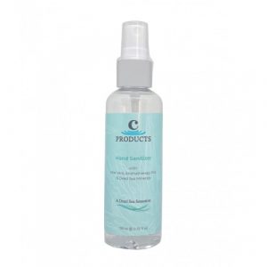 معقم لليدين من مستحضرات البحر الميت, 100 مل من سي برودكتس – C-Products Dead Sea Hand Sanitizer, 100 Ml