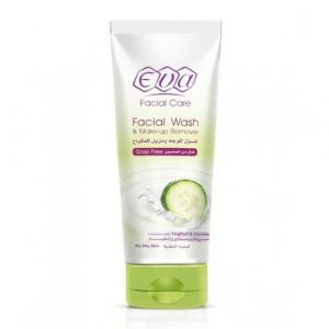 غسول للوجه بالزبادي و الخيار، 150 مل من ايفا – Eva Facial Wash With Yoghurt & Cucumber, 150 Ml