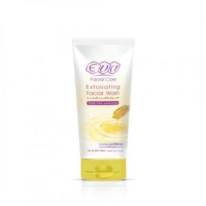 غسول مقشر للوجه بالعسل، 150 مل من ايفا – Eva Exfoliating Facial Wash With Honey, 150 Ml