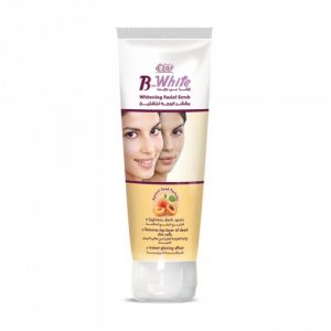 مقشر الوجه بي وايت لتبييض الوجه، 100 مل من ايفا – Eva B White Whitening Facial Scrub, 100 Ml