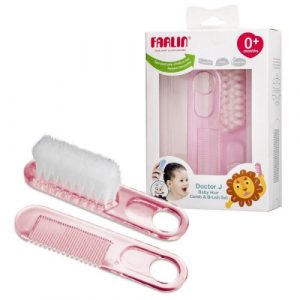 مجموعة مشط وفرشاة من فارلن – Farlin – Comb & Brush Set