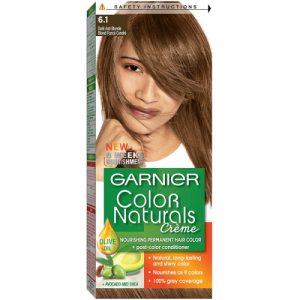 صبغة 6.1 أشقر رمادي غامق من غارنييه – Garnier Color Naturals 6.1 Dark ash blonde Haircolor