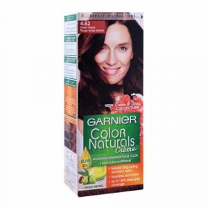 كولور ناتشرلز صبغة دائمة مغذية للشعر لون أحمر كرزي عميق رقم 4.62 من غارينيه – Garnier Color Naturals Nourishing Permanent Hair Dye, Number 4.62