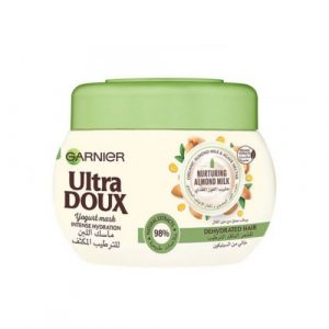 قناع الترطيب المكثف بالزبادي ألترا دوكس من غارنييه 300 مل – Garnier Ultra Doux Yogurt Mask Intense Hydration 300ml