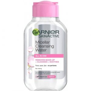 ماء منظف لإزالة المكياج، 100 مل من غارنييه – Garnier Skin Active Micellar Cleansing Water All in One – 100ml