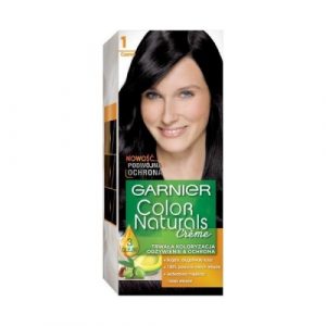 صبغة شعر سوداء اللون 1، من غارنييه – Garnier Color Naturals, 1 Black Haircolor