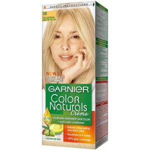 صيغه شعر , أشقر ثلجي فاتح (10) من غارنييه – Garnier Color Naturals 10 Ultra Light Blonde Haircolor