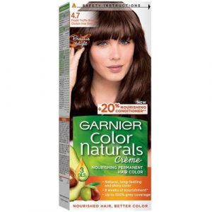 صبغة الشعر يني رقم 4.23 من غارنييه – Garnier Color Naturals, 4.23 Frosted Truffle Brownie