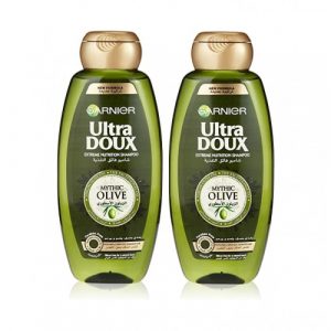 شامبو فائق التغذية للشعر ، 400 مل, عبوتان من غارنيه – Garnier Ultra Doux Ultra Nourishing Shampoo, 400 Ml, 2 packs