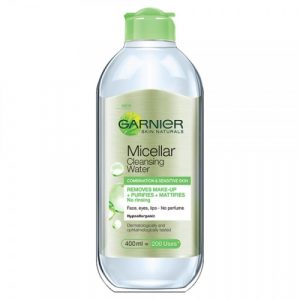ماء ميسيلار للبشرة الدهنية والمختلطة, 400 مل من غارنييه – Garnier Micellar Water Mix and Oil Skin, 400 Ml