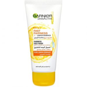 غسول الوجه سكين أكتيف بفيتامين سي والليمون لإشراقة سريعة، 100مل من غارنييه – Garnier SkinActive Fast Bright Face Wash With Pure Lemon Essence 100ml