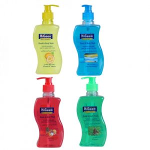 غسول مطهر لليدين والجسم ، 500 مل ، قطعتين, بنكهات مختلفة  من هايجين – Higeen Antiseptic Hand & Body Wash, 500 Ml, 2 Pieces, Assorted Flavor
