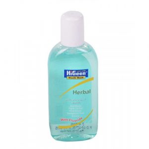 غسول فم بالاعشاب 400 مل من هايجين – Higeen Mouth Wash Herbal, 400ml