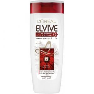 شامبو مرمم 400 مل من لوريال باريس الفيف – L’Oreal Paris Elvive Total Repair 5 Repairing Shampoo, 400 Ml