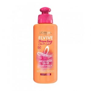 كريم منقذ لأطراف الشعر, بزيت الخروع, 200 مل من لوريال باريس – Loreal Paris Elvive Dream Long No Haircut Cream 200ml