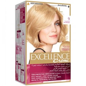 كريم صبغة شعر, درجة رقم 9  من لوريال باريس – L’Oreal Paris Excellence Creme Haircolor, Number 9.0