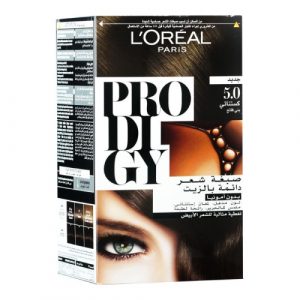 صبغة الشعر خالية من الأمونيا, درجة رقم 5.0  من لوريال باريس – Prodigy Permanent No Ammonia Hair Color , Number 5.0