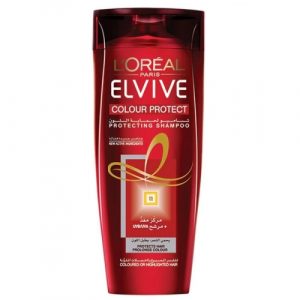 شامبو للعناية بالشعر المصبوغ أبيض، 600مل من لوريال باريس – L’Oreal Paris Elvive Colour Protect Shampoo White, 600ml