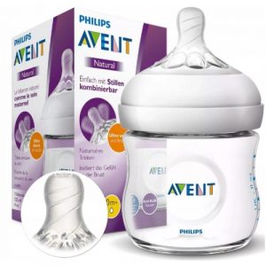 رضاعة ناتشورال من فيليبس افينت, 125 مل – Philips Avent Natural Baby Bottle 4oz/125ml