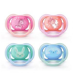 لهاية أطفال  من سن 6 إلى 18 شهرًا من فيليبس افينت – Philips Avent Soother Ultra Air Soother, Age 6-18 Months