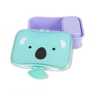 طقم حافظة الطعام للاطفال مع اشكال حديقة الحيوان من سكيب هوب, كوالا – Skip Hop Zoo Lunch Kit – Koala