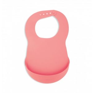 مريلة اطفال سوفت مقاومة للماء, باللون الزهري من سوافينكس – Suavinex  Waterproof Baby Soft Bib – Pink