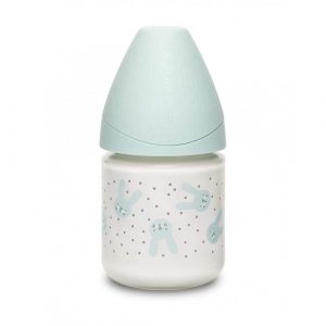 رضاعة بتصميم الارنب، باللون الأخضر، 150 مل من سوافينكس – Suavinex Premium Rabbit, Green Color, 150 Ml