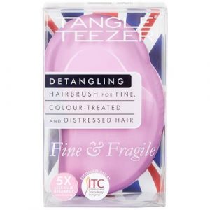 فرشاة من تانجل تيزر الأصلي – ناعم وهش – وردي / وردي – Tangle Teezer Original – Fine & Fragile – Pink/Pink
