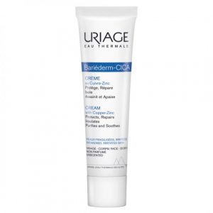 كريم إصلاح للجفاف والتهيج, 40 مل من يورياج – Uriage Bariederm Cica Repairing Cream With CU-ZN, 40 Ml