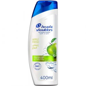شامبو هيد اند شولدرز ضد القشرة بانتعاش التفاح ، 400 مل – Head & Shoulders Apple Fresh Anti-Dandruff Shampoo, 400 ml
