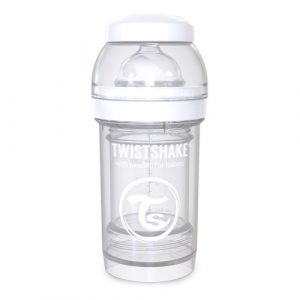 رضاعة مضاد للمغص 260 مل من تويست شيك الأبيض – Twistshake Anti-Colic 260ml White
