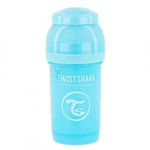 رضاعة مضاد للمغص 260 مل من تويست شيك أزرق فاتح – Twistshake Anti-Colic 260ml Pastel Blue