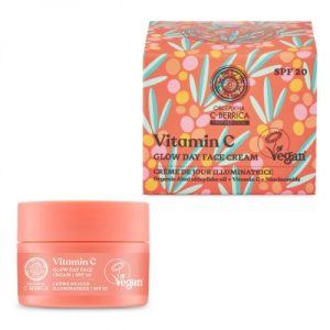 كريم جلو داي للوجه لجميع أنواع البشرة ، 50 مل من ناتورا سيبيريكا – Natura Siberica Glow Day Face Cream for all skin types, 50 Ml