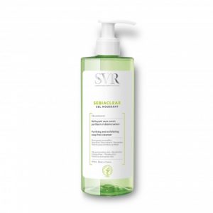 جل رغوي لتنقية وتقشير البشرة من إس في آر, 400 مل – Svr Sebiaclear Gel Moussant Purifying and Exfoliating Cleanser, 400 Ml